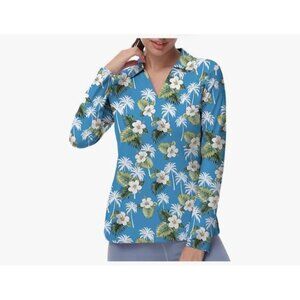 NWT GGOV Women's Golf Polo Shirts Long Sleeve size L